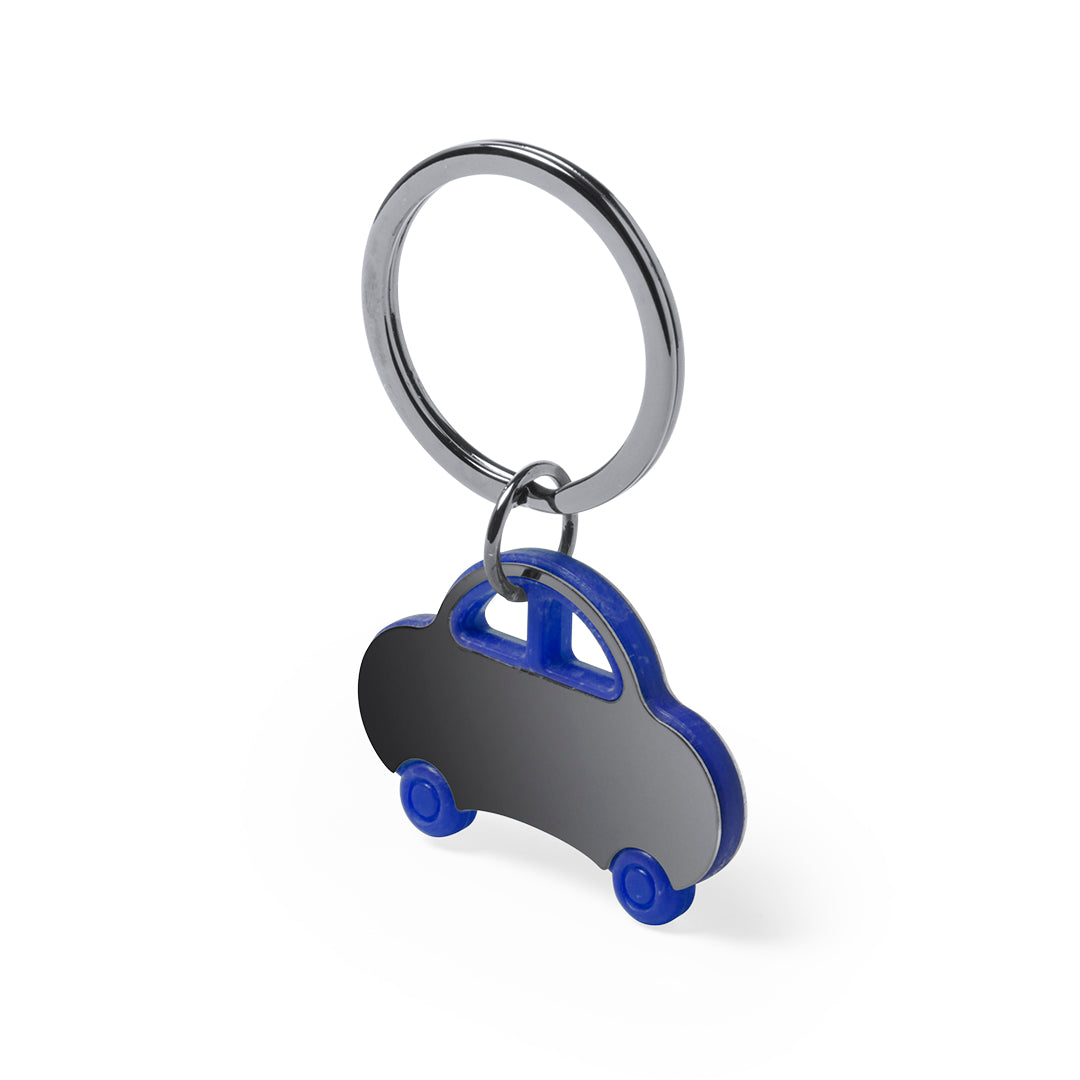 Sleutelhanger Rader blauw onbedrukt