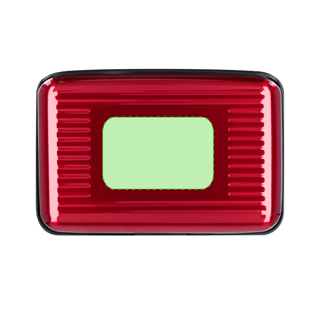 Kaarthouder Rainol rood 1 kleur