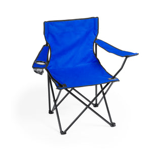 Oplapbare stoel Bonsix blauw onbedrukt
