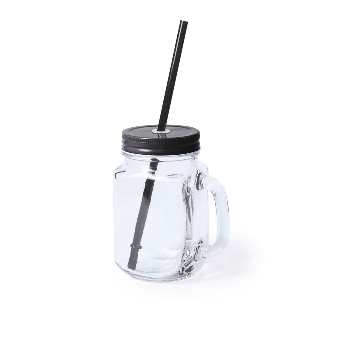 Glazen pot Heisond blauw Graveren