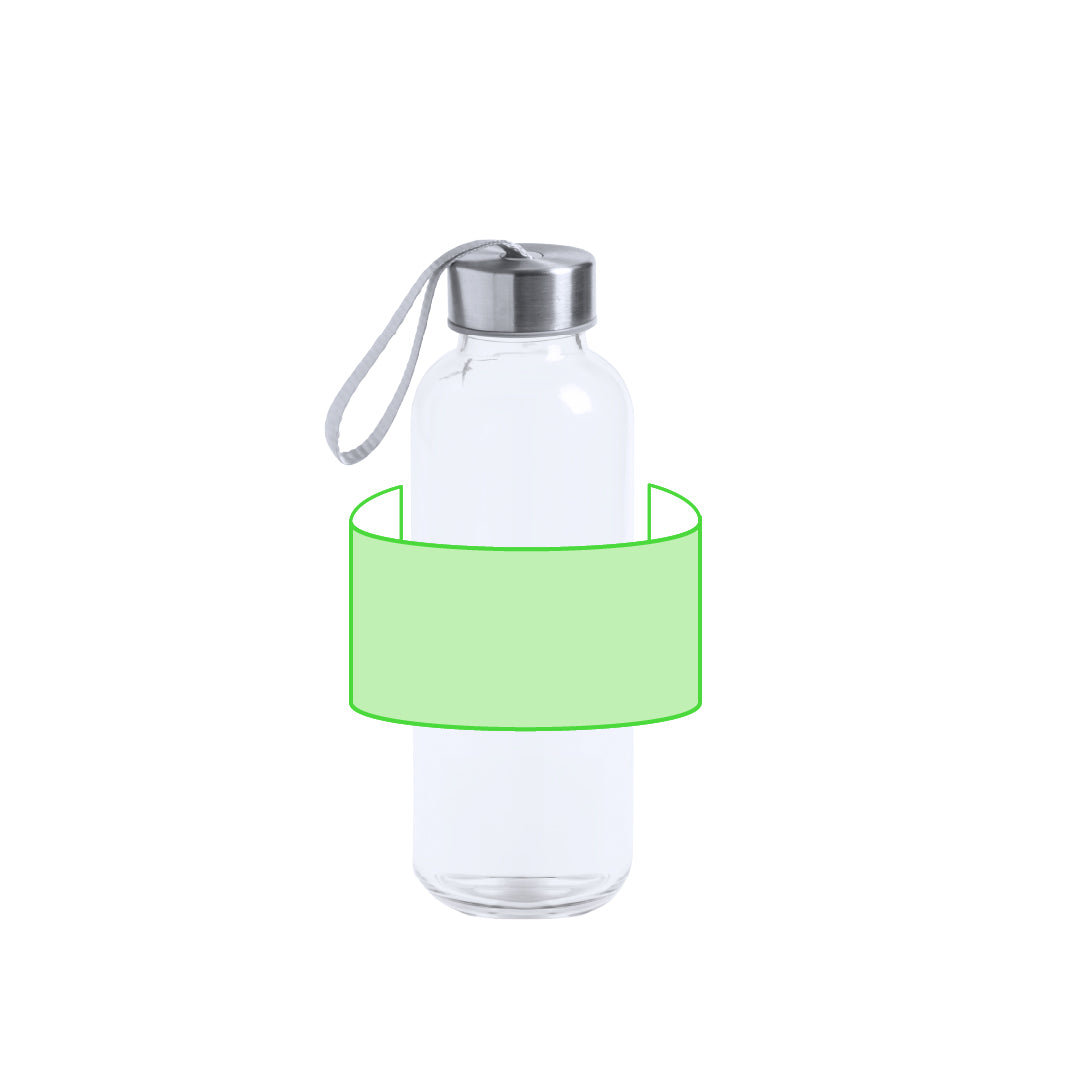 Fles Dokath blauw 1 kleur