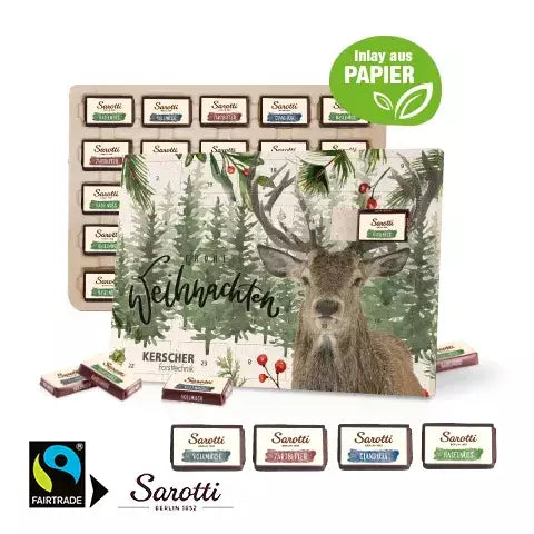 Sarotti Business Exclusive adventskalender bedrukken