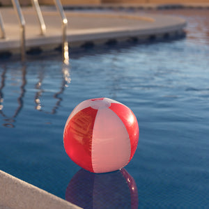 Strandbal Zeusty rood 1 kleur