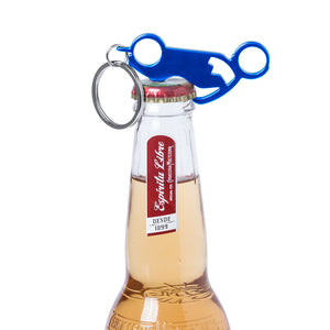 Opener sleutelhanger Blicher zilver 1 kleur