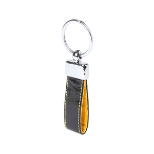 Sleutelhanger Boriem blauw Graveren