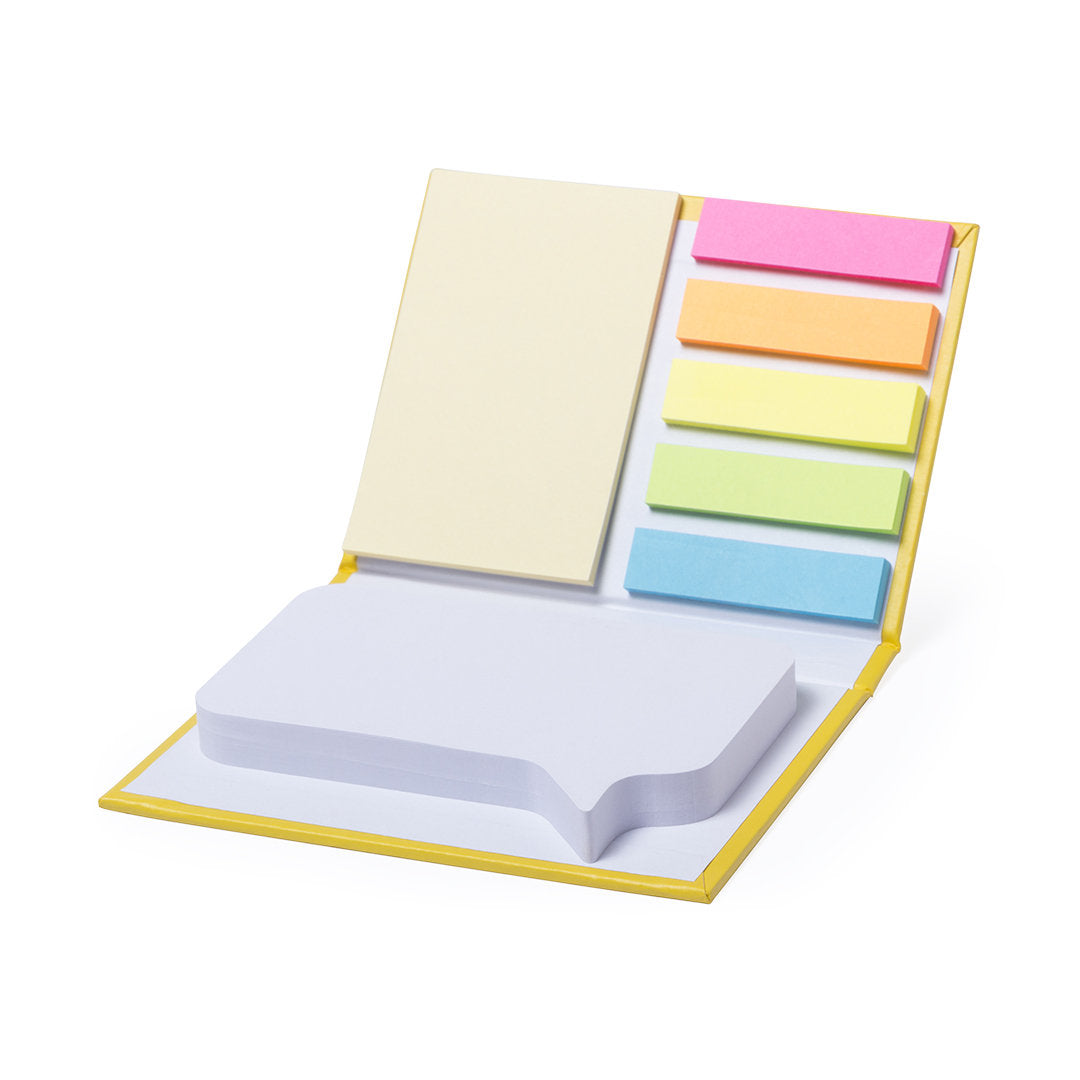 Plaknotitieblok Dosan wit 2 kleuren