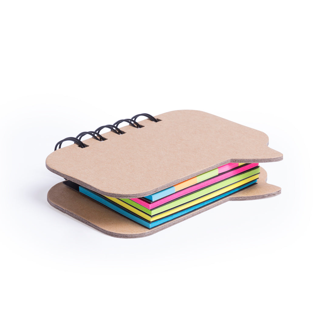 Plaknotitieblok Lazza beige onbedrukt