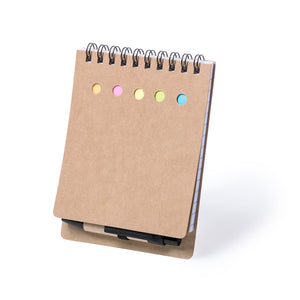 Plaknotitieblok Diser beige onbedrukt