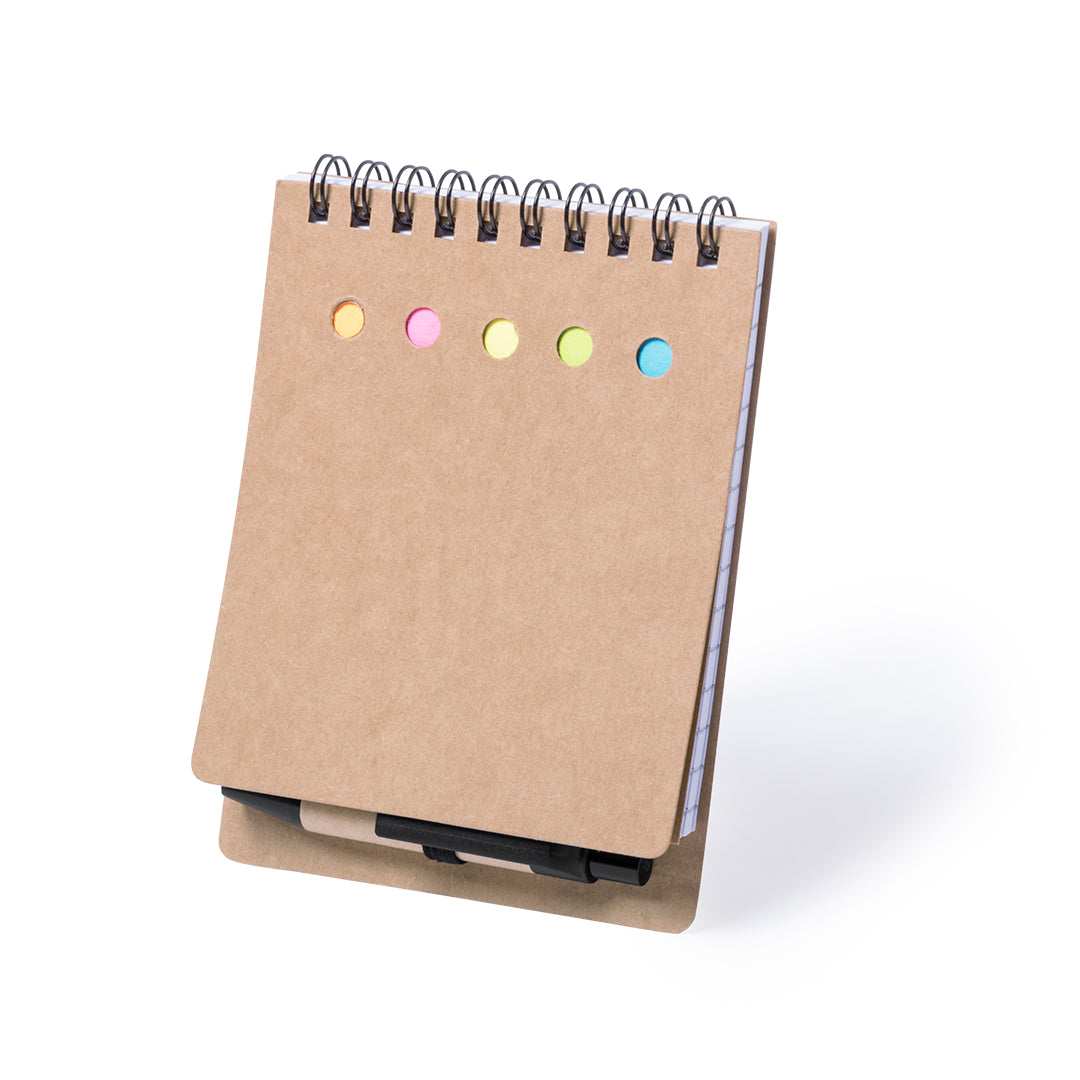 Plaknotitieblok Diser beige onbedrukt