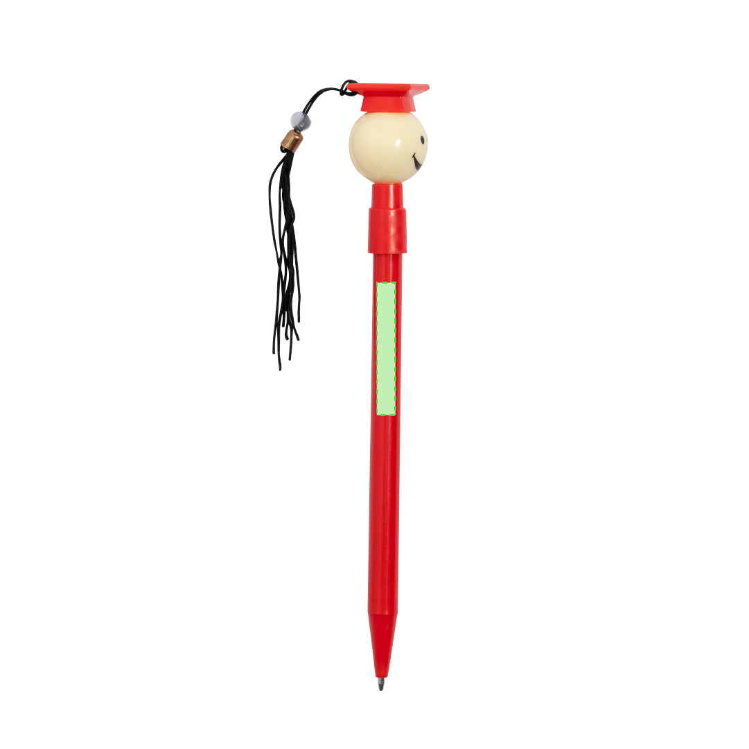 Pen Gradox rood 1 kleur