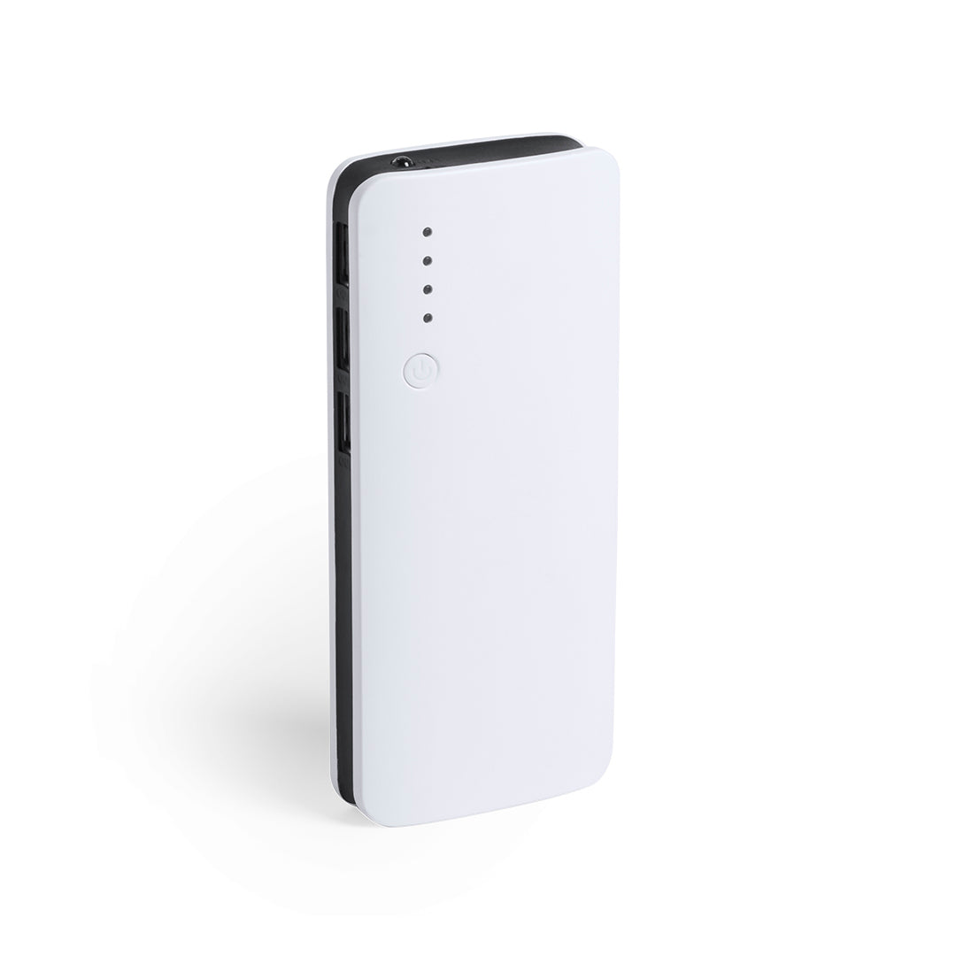 Powerbank Kaprin wit 2 kleuren