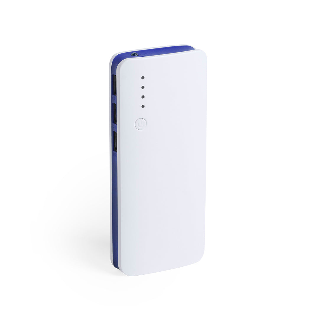 Powerbank Kaprin blauw onbedrukt