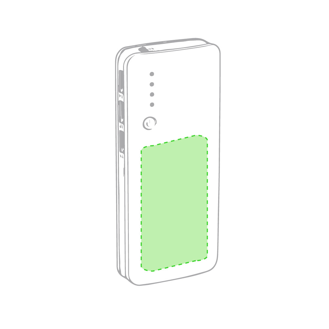 Powerbank Kaprin zwart 2 kleuren