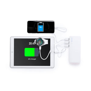 Powerbank Kaprin grijs onbedrukt