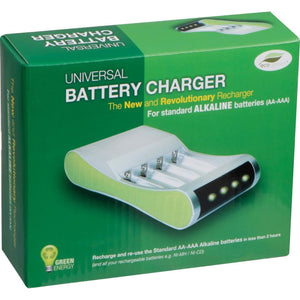 Batterijlader voor 4 batterijen 1404