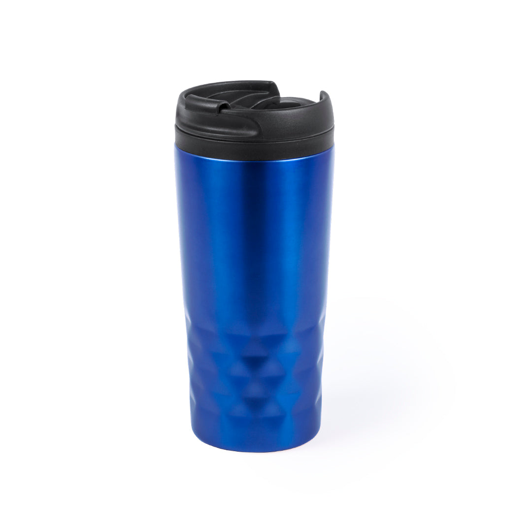 Geïsoleerde beker Dritox blauw Graveren