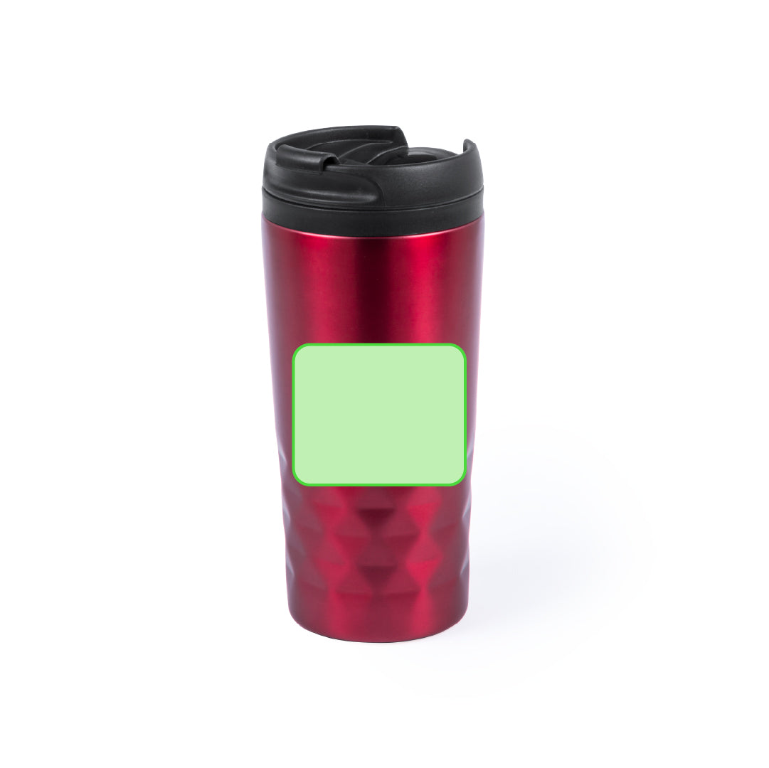 Geïsoleerde beker Dritox groen 1 kleur