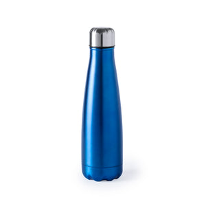 Fles Herilox blauw Graveren
