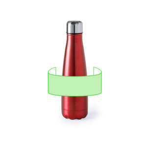 Fles Herilox groen onbedrukt