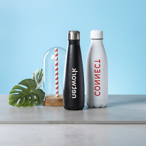 Fles Herilox zilver Graveren
