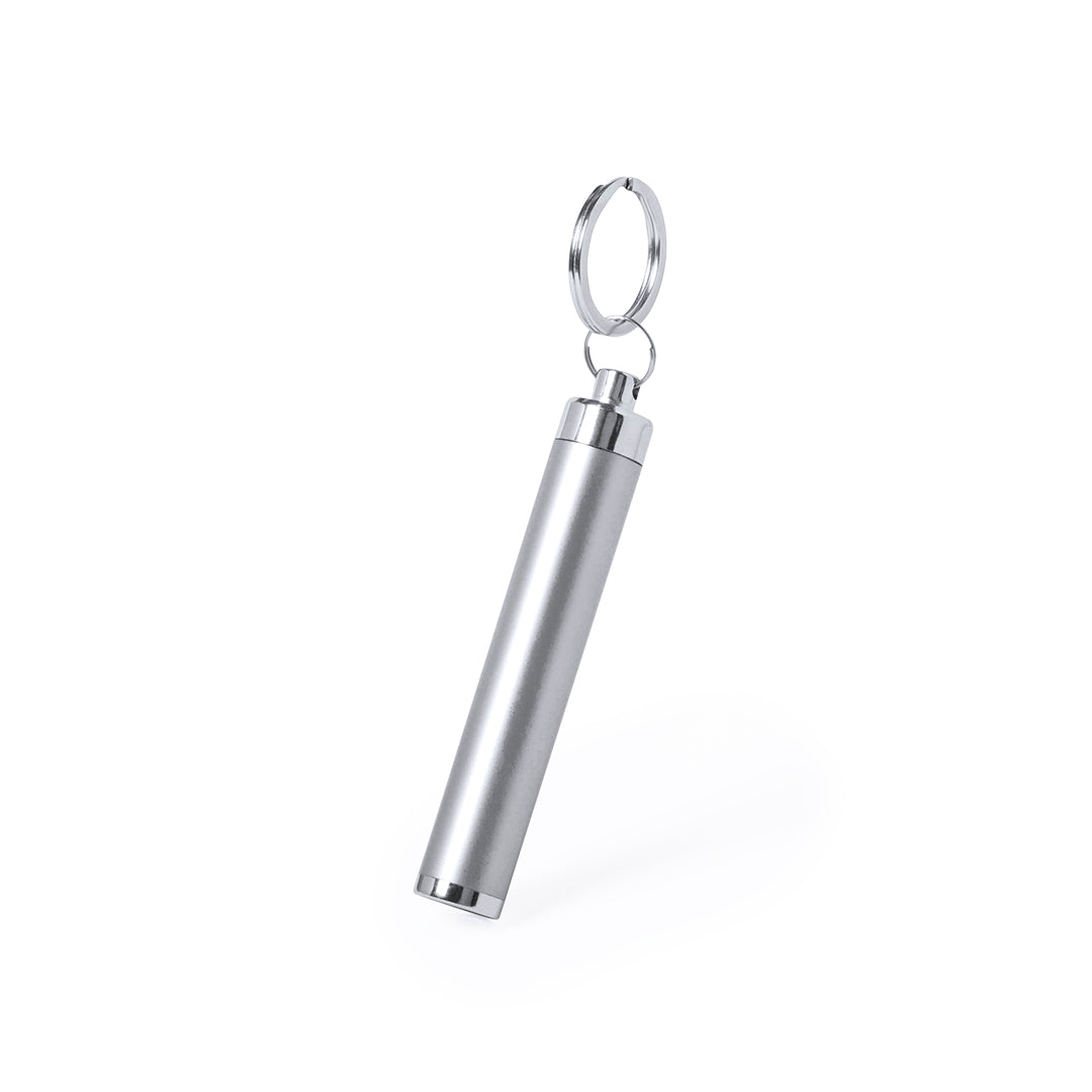 Zaklamp Bimox blauw Graveren