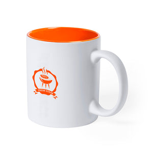 Mug Kulmer geel Graveren