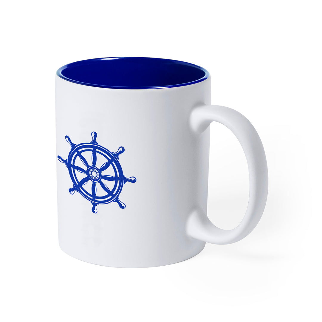 Mug Kulmer geel onbedrukt