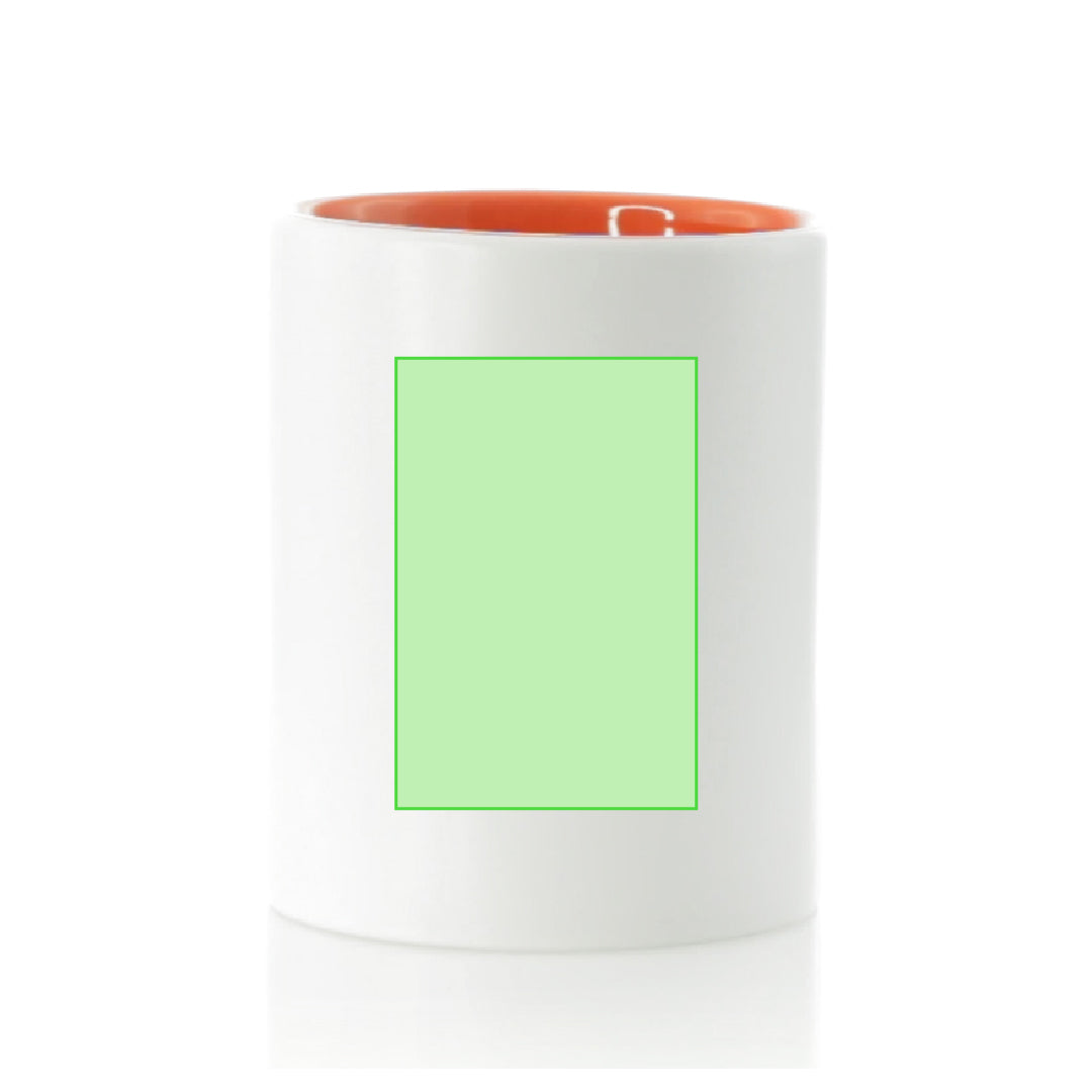 Mug Kulmer oranje Graveren