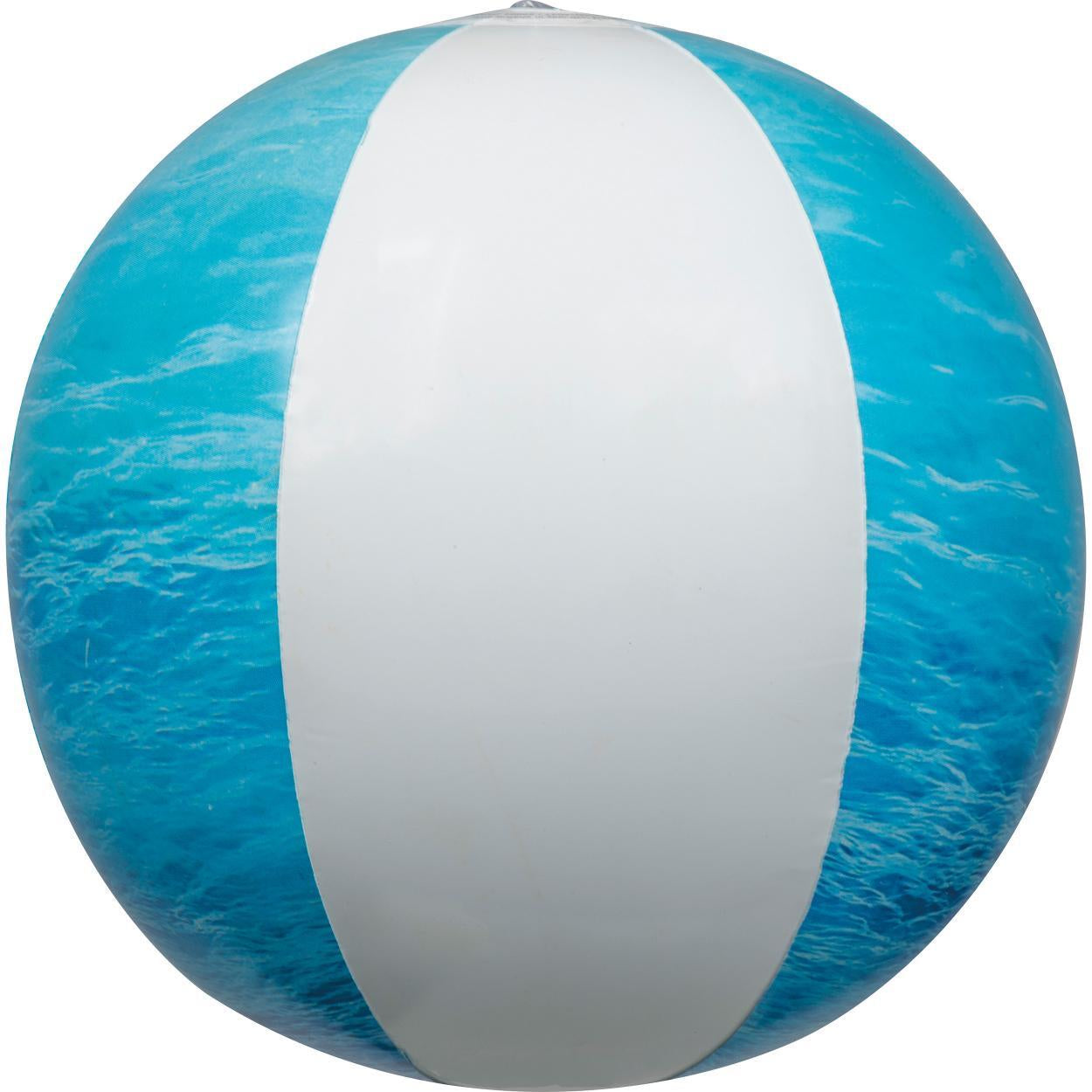Strandbal met zeemotief 12040