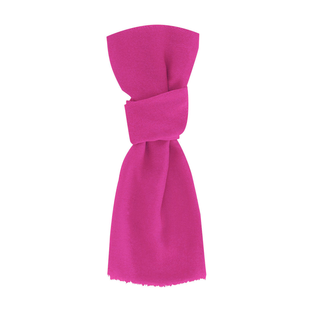 Sjaal Ribban wit 1 kleur