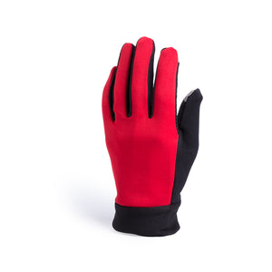 Handschoenen Vanzox rood onbedrukt