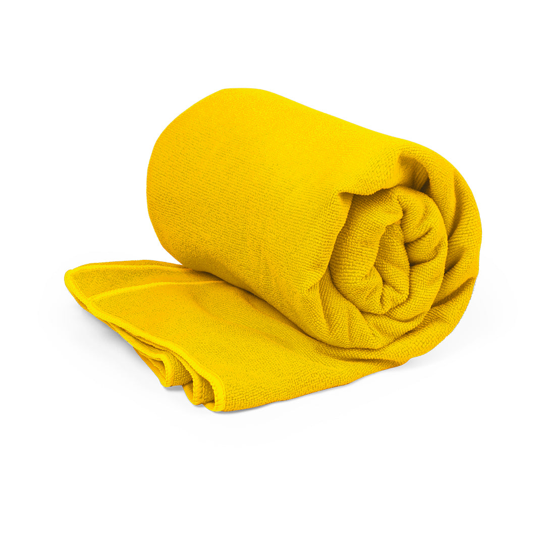 Absorberende handdoek Bayalax blauw onbedrukt