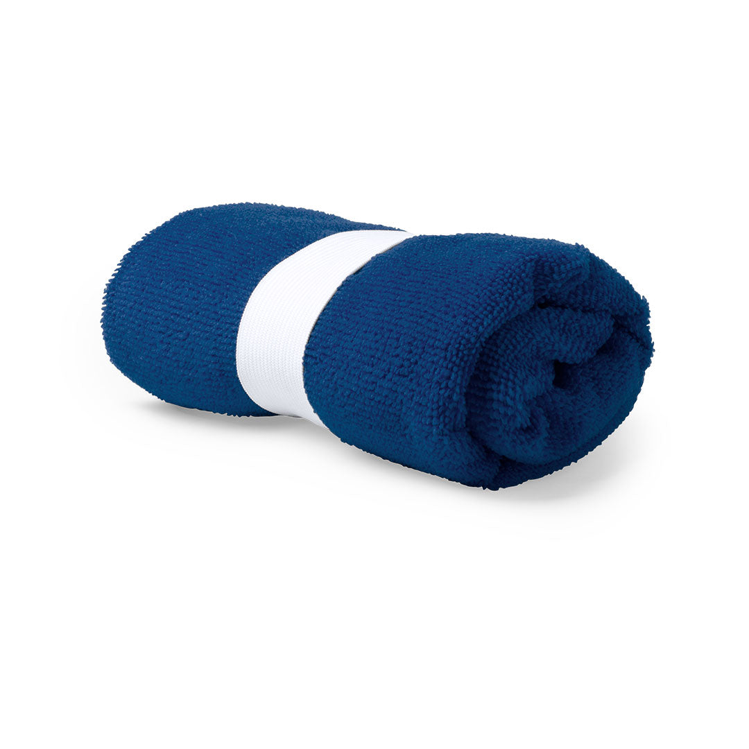 Absorberende handdoek Kefan geel onbedrukt