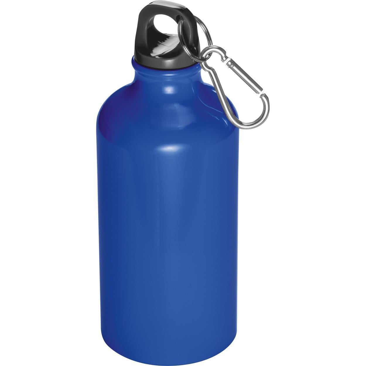 Metalen drinkfles met karabijnhaak sample