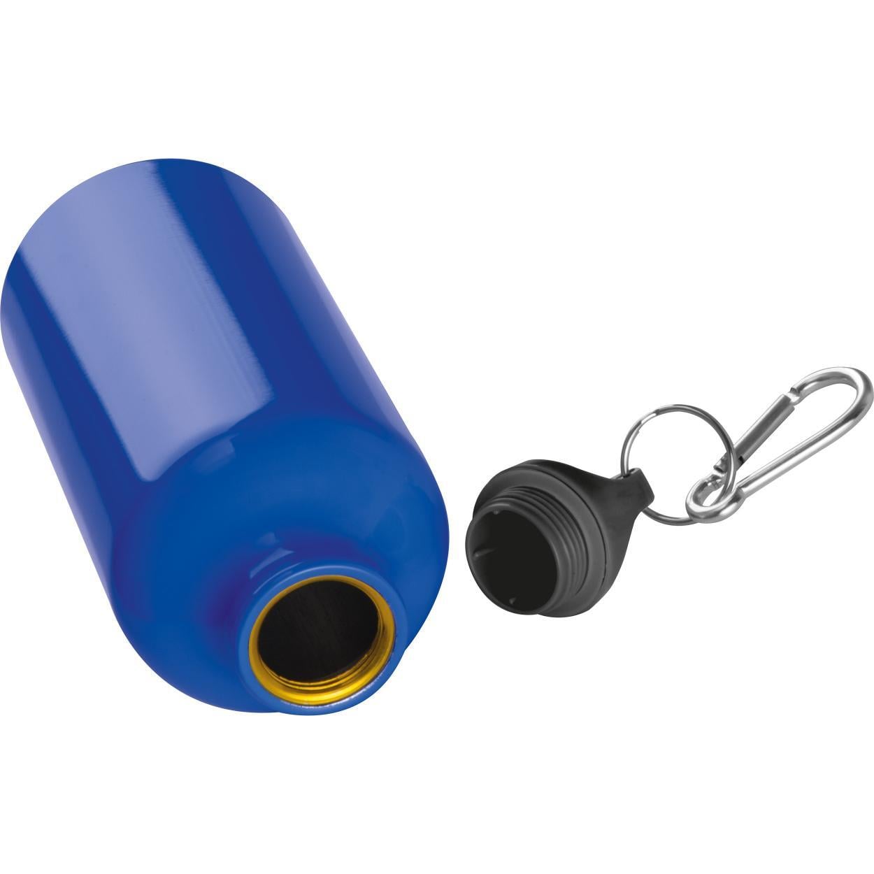 Metalen drinkfles met karabijnhaak sample