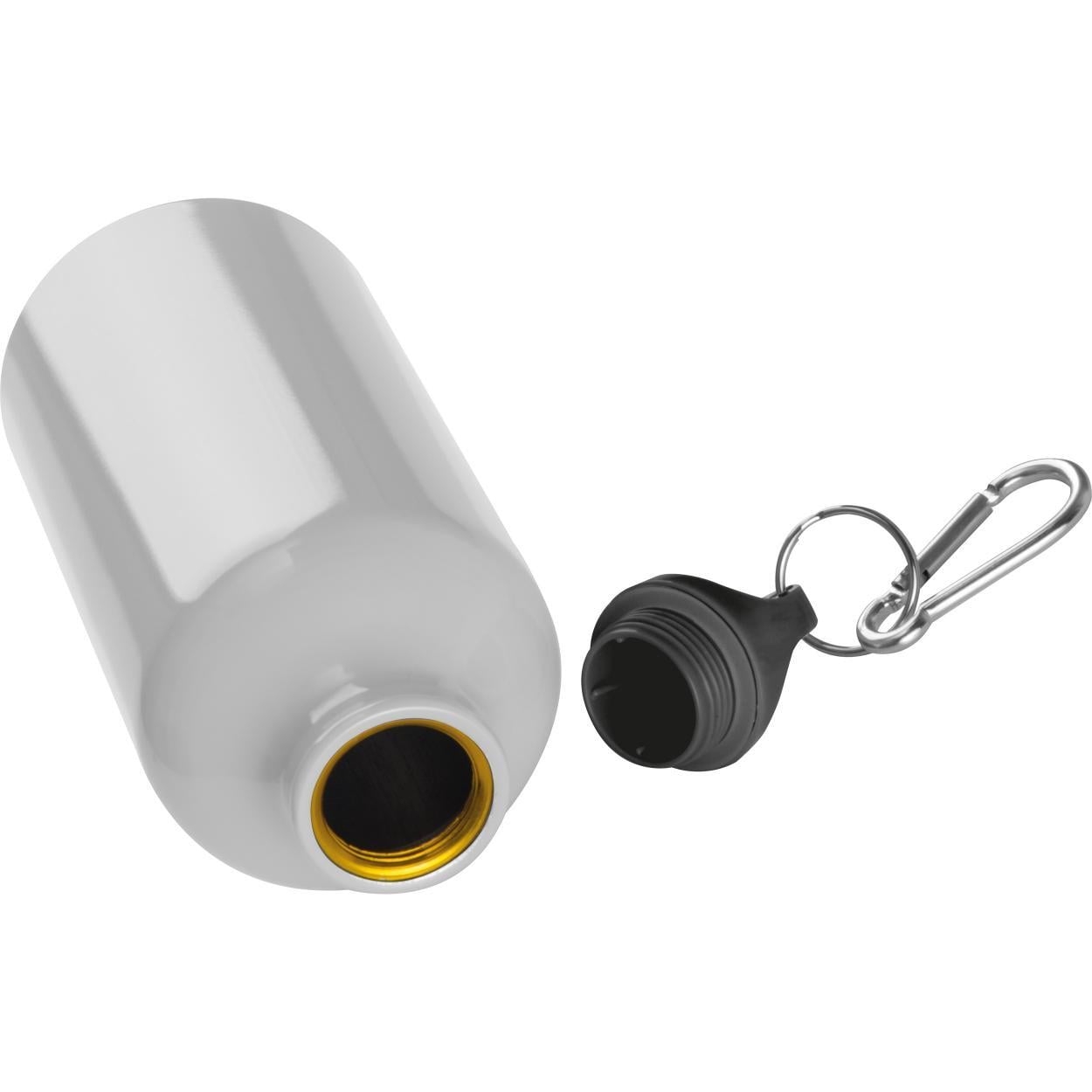 Metalen drinkfles met karabijnhaak sample