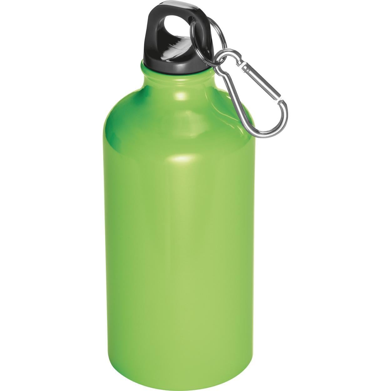 Metalen drinkfles met karabijnhaak sample