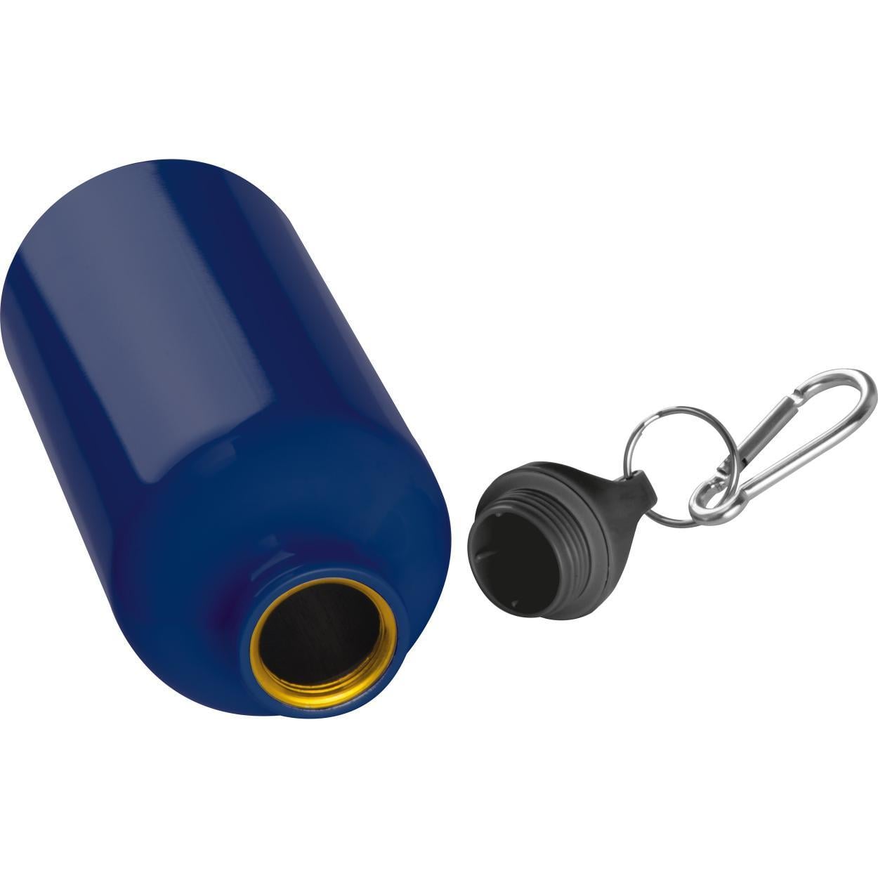 Metalen drinkfles met karabijnhaak sample