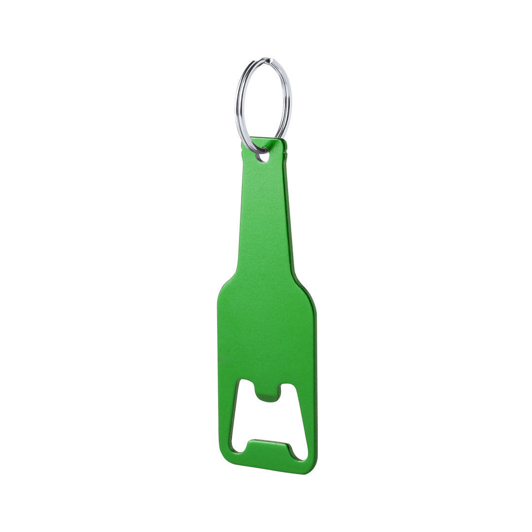 Opener sleutelhanger Clevon zwart 1 kleur