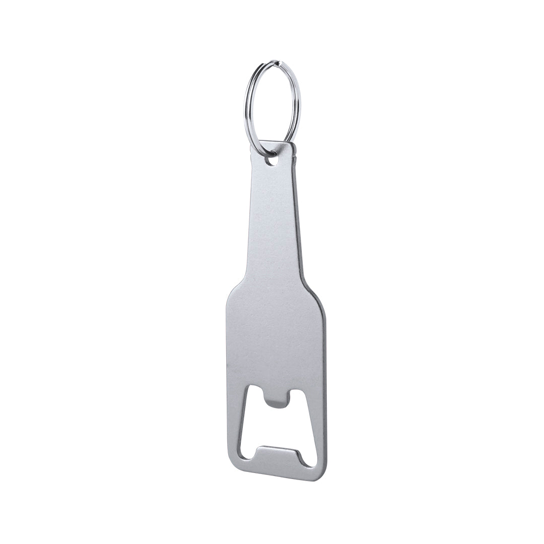 Opener sleutelhanger Clevon blauw Graveren