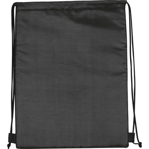 Polyester gymtas blauw 1 kleur 9510