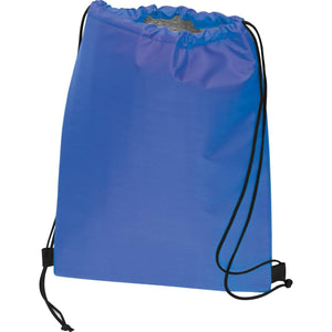 Polyester gymtas wit 1 kleur 9518