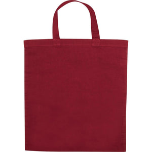 Katoenen tas met korte hengsels zwart 1 kleur 5953
