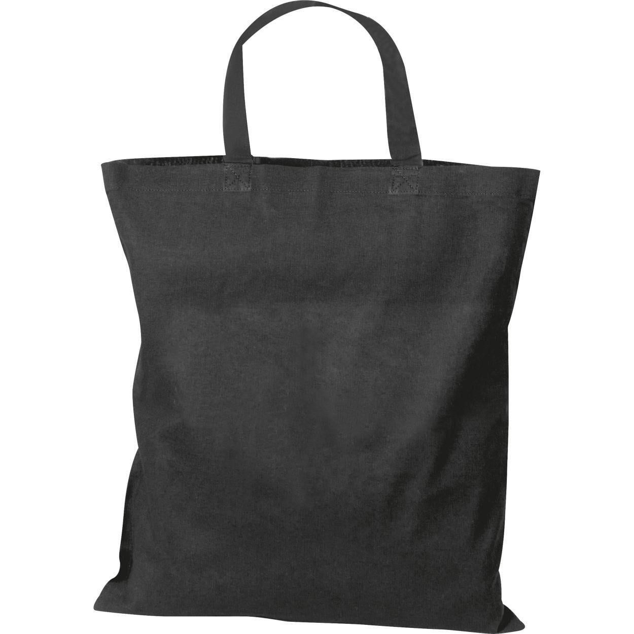 Katoenen tas met korte hengsels sample