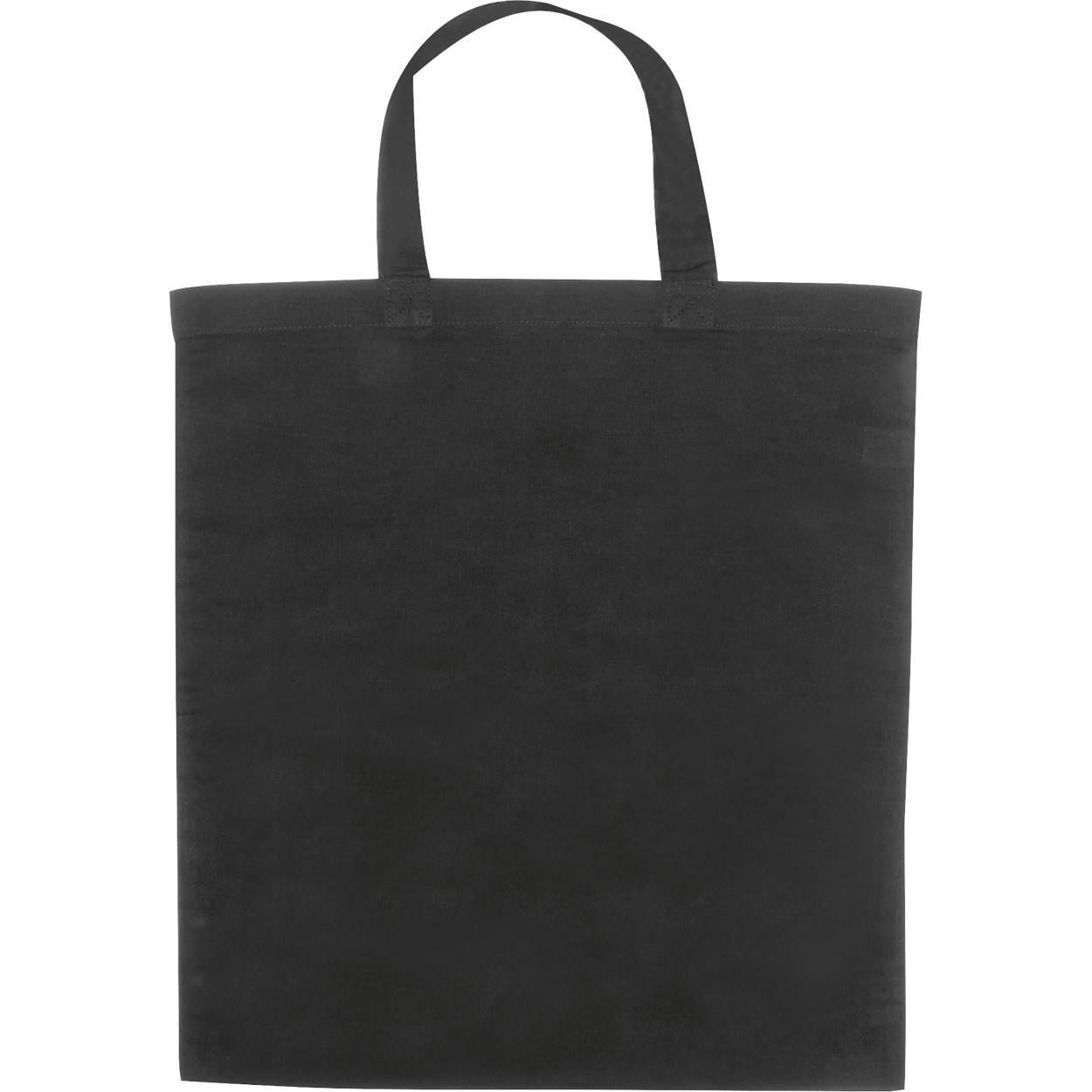 Katoenen tas met korte hengsels sample