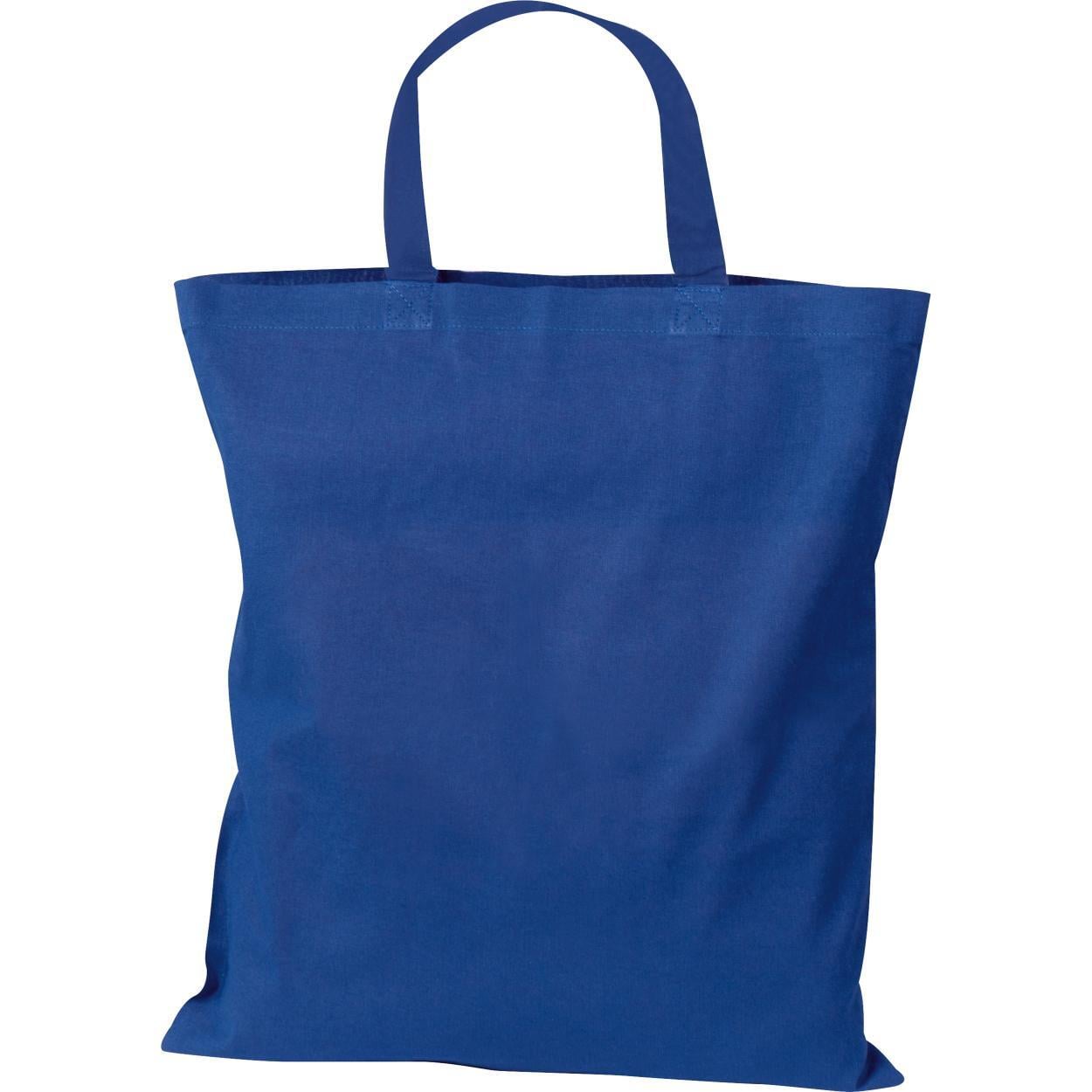 Katoenen tas met korte hengsels sample
