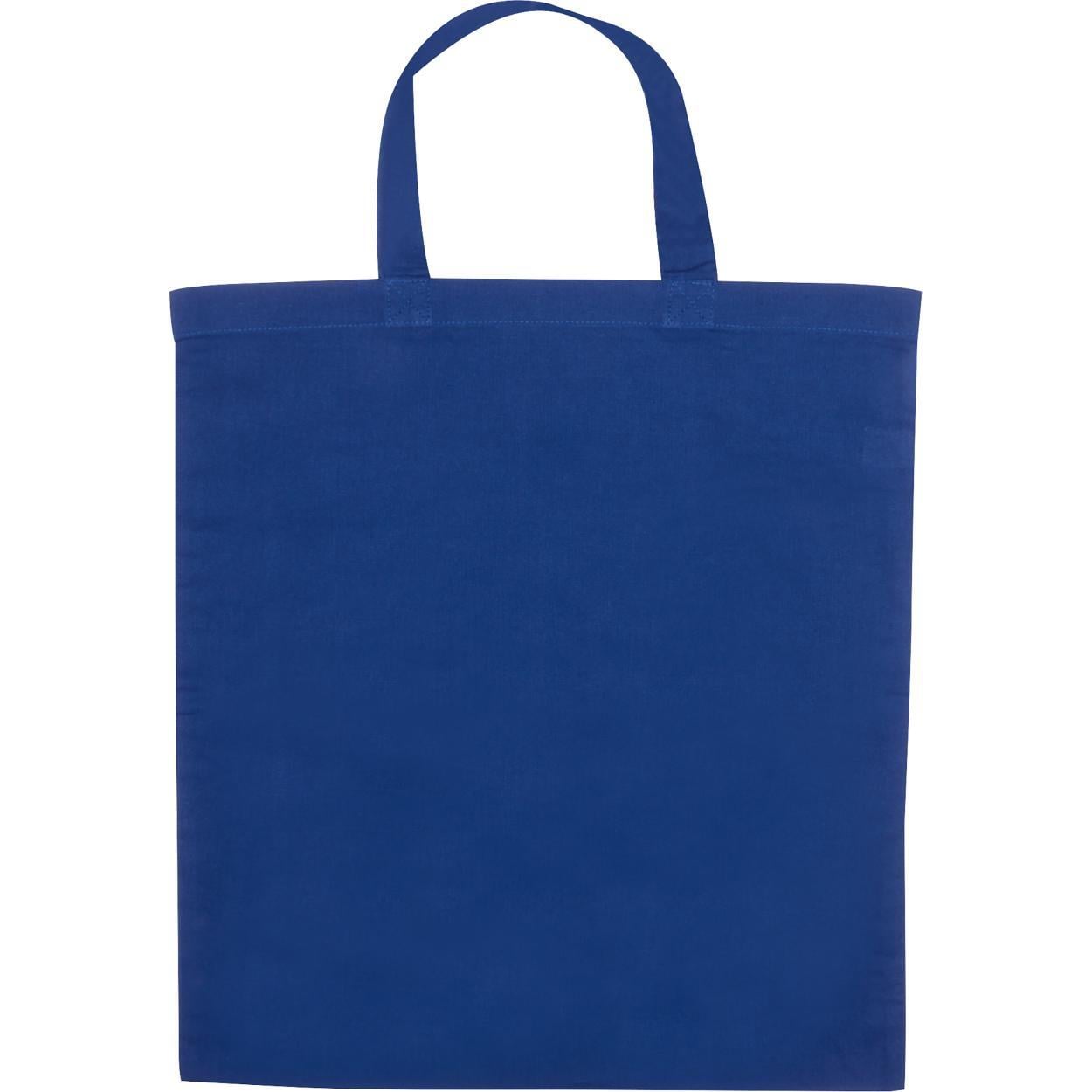 Katoenen tas met korte hengsels sample