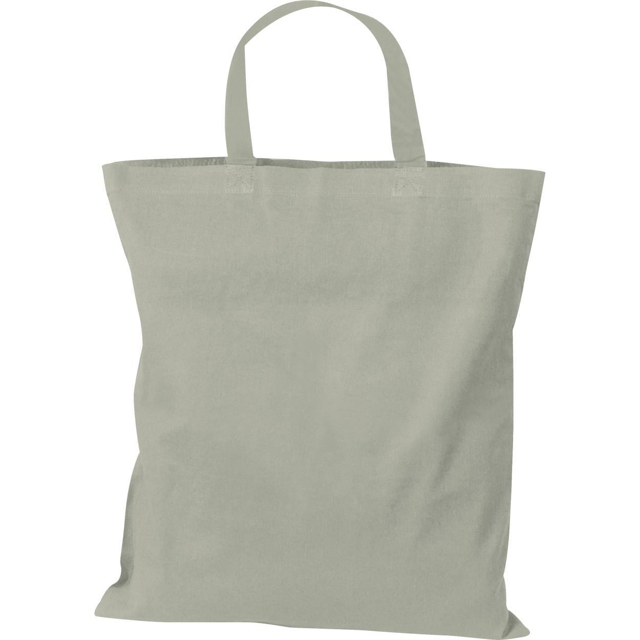 Katoenen tas met korte hengsels sample