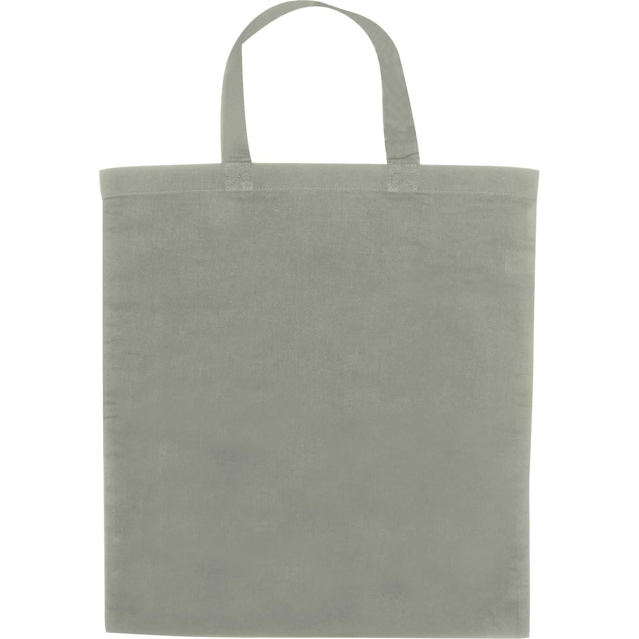 Katoenen tas met korte hengsels sample