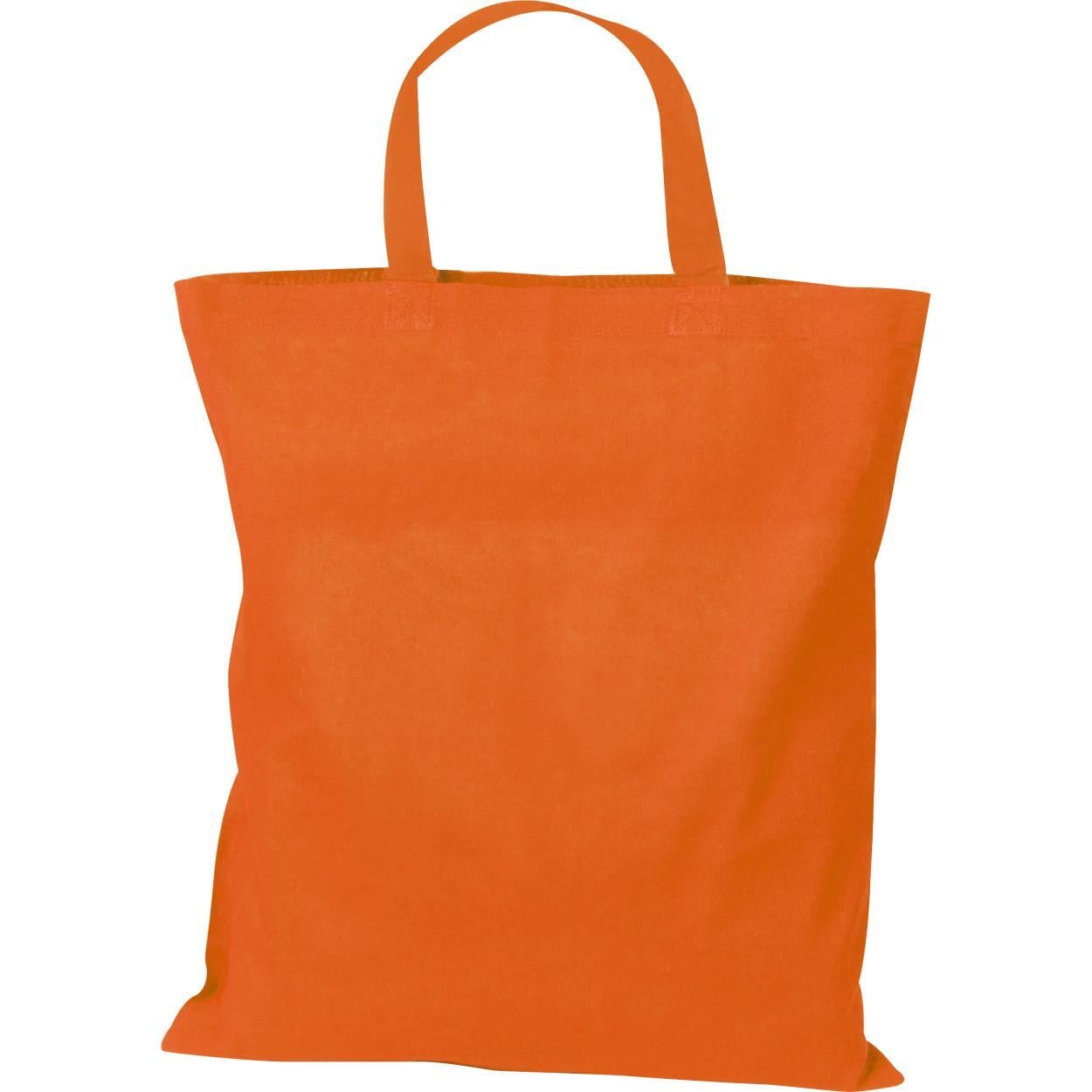 Katoenen tas met korte hengsels sample